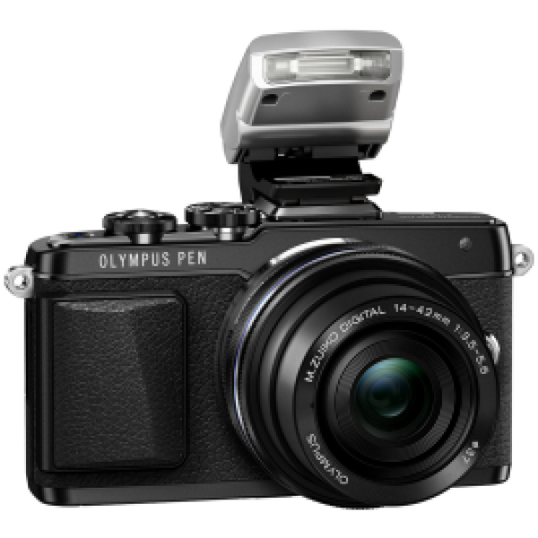 Цифровая системная фотокамера OLYMPUS E-PL7 14-42 MM Pancake Zoom Kit Black/Black